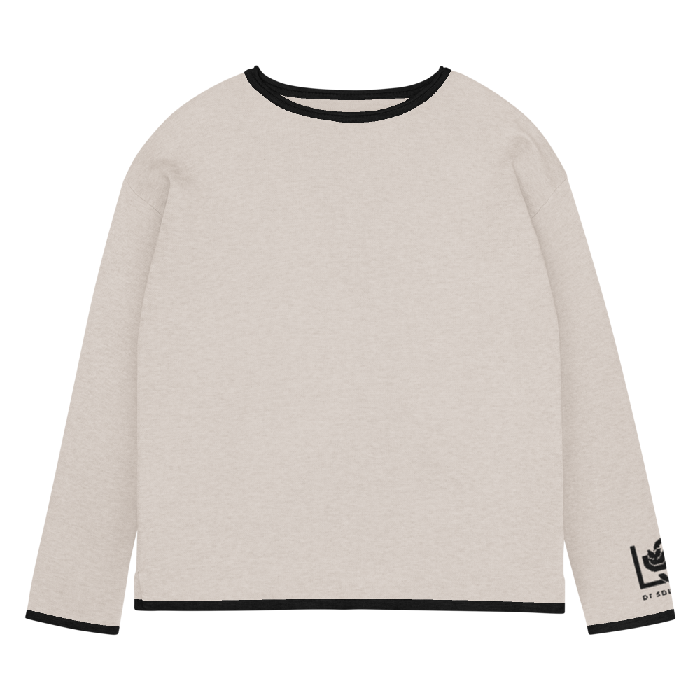 LSS of SD Women’s Cream Knitted Sweater